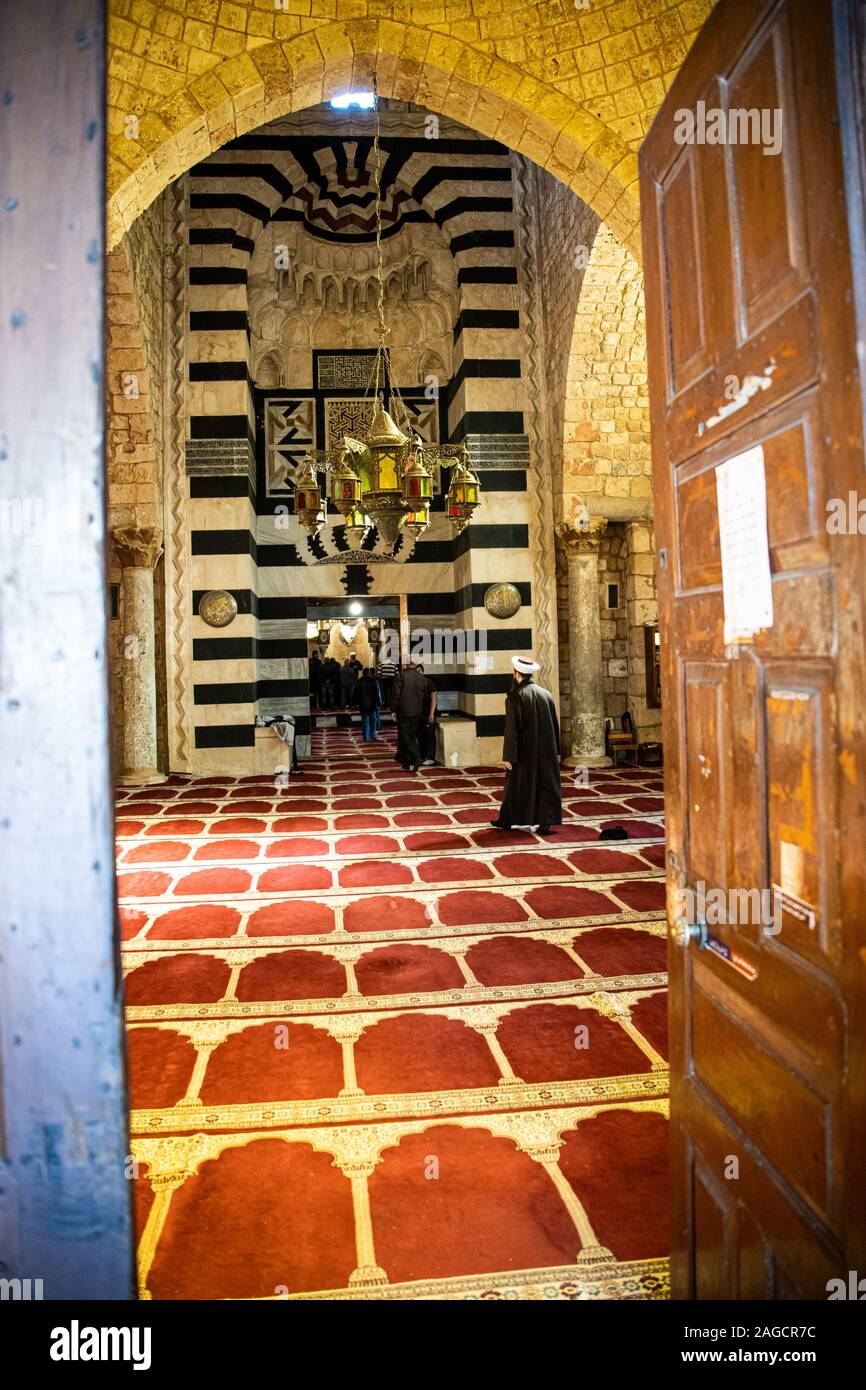 La moschea di Taynal, Tripoli, Libano Foto Stock