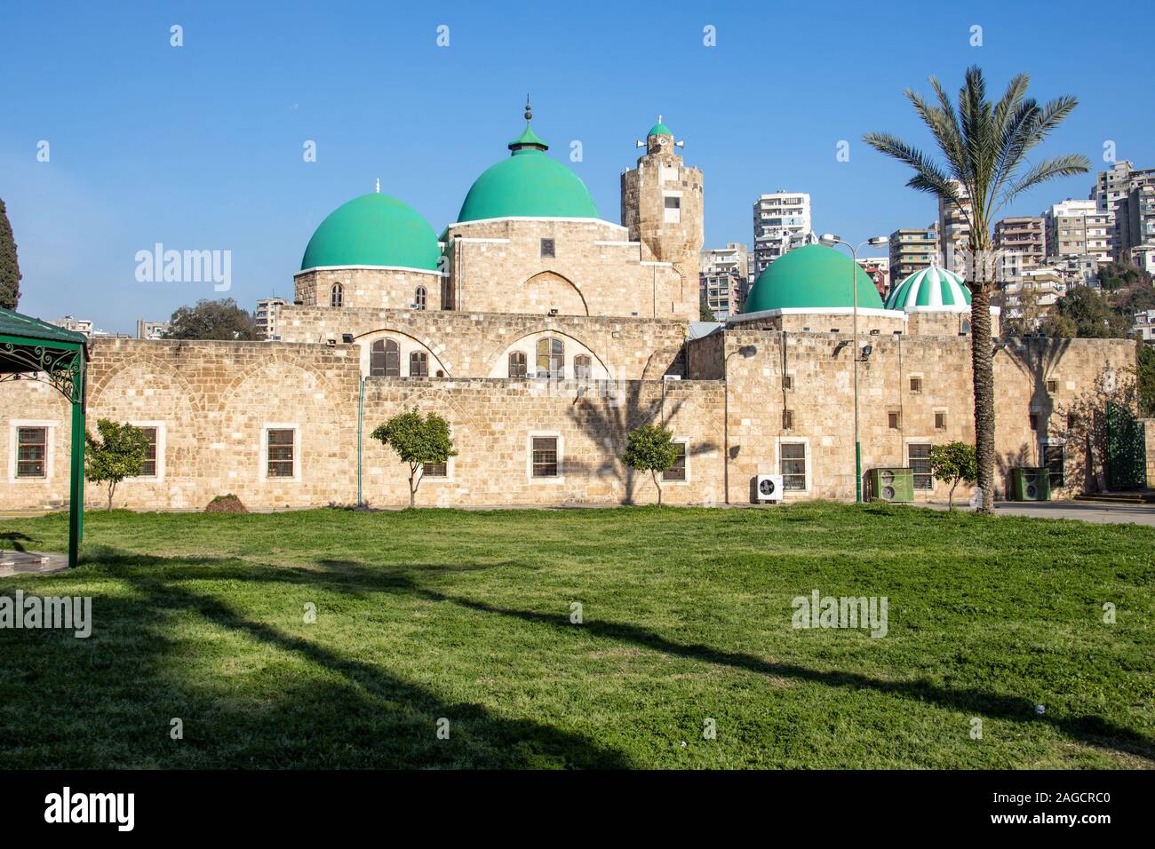 La moschea di Taynal, Tripoli, Libano Foto Stock