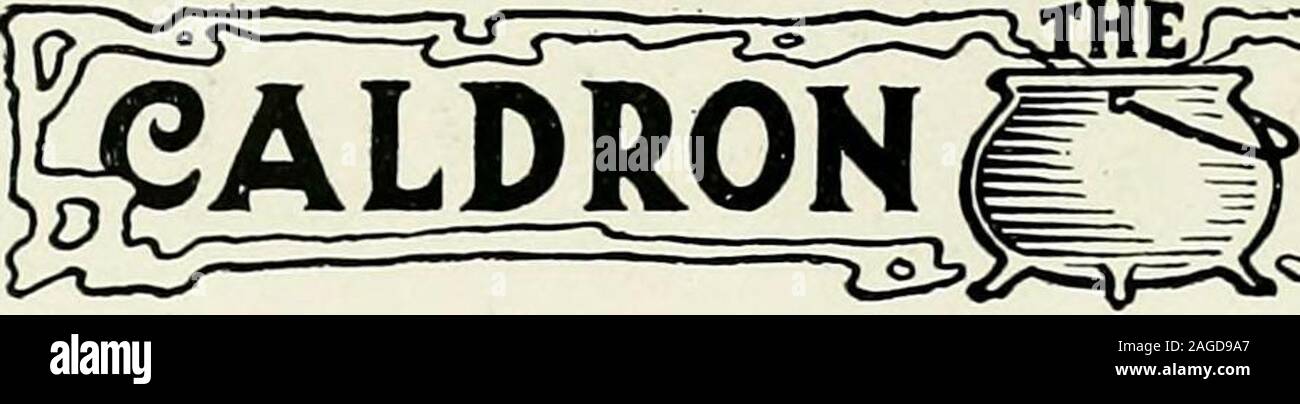 . Il Calderone. Le organizzazioni dell'FortWayne High School Il Club FriendsKip TKe Hi-T Club TKe Sorosis SocietyTKe letteraria Platonian SocietyThe letteraria MatKematics ClubThe studente ClubThe Giocatori Junior Hi-Y Lettera ClubThe Club versare una Hiiinlrcl Tiieiitij-riiree. ^annuaO Foto Stock