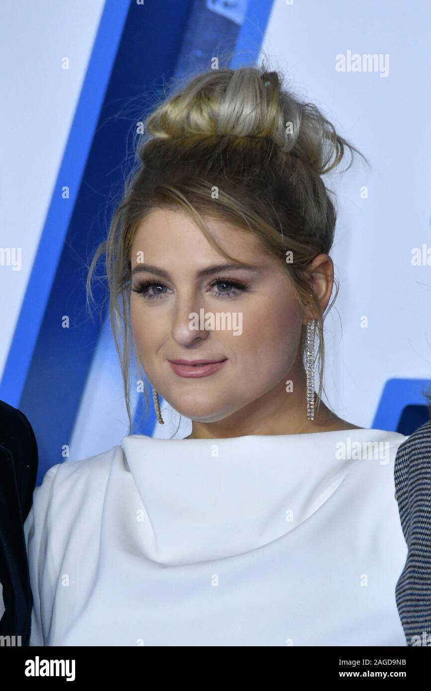 Londra, Regno Unito. Xviii Dicembre, 2019. Meghan Trainor assiste Star Wars, Il sorgere di Skywalker premiere, il nono episodio di Star Wars, Cineworld a Leicester Square, London, Regno Unito - 18 dicembre 2019 Credit: Nils Jorgensen/Alamy Live News Foto Stock