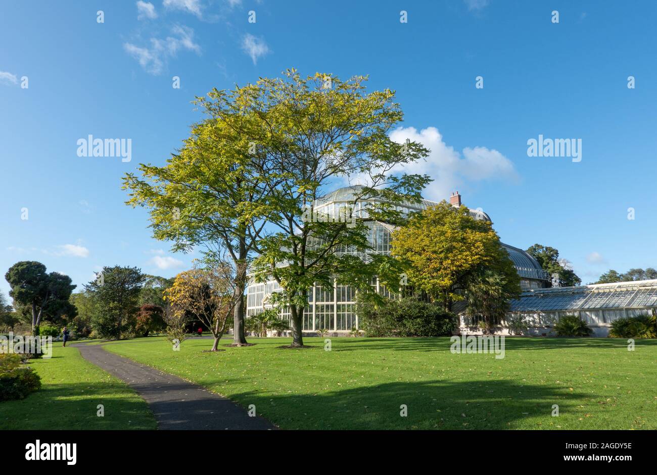 I Giardini Botanici Nazionali (Glasnevin) in Dublin , Ireland Foto Stock