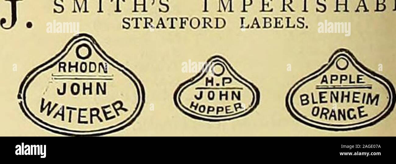 . I giardinieri' cronaca : un settimanale illustrato ufficiale di orticoltura e allied soggetti. La SEZIONE DEL TETTO DI BREVETTO VCNTILATOi^ llhistrations, i listini dei prezzi e le testimonianze fret. Apparecchiatura Hot-Water fissata in qualsiasi parte di tliKingdom e garantito. Inviare per indicazioni di W. RICHARDSON & CO., orticole costruttori & Ingegnere Hot-Water Darlington. Requisiti del giardino.-stick, LabelVu-ginCork, rafia, stuoie, canne di bambù, WorlManures rustico, &c. Prezzi più bassi e ofWATSON SCULL, 90 Lower Thames Street, Londra, E.l| sotto il patrocinio della regina. | Fabbri Mi mperishabl:: STRATFORD ETICHETTE.. Il Foto Stock