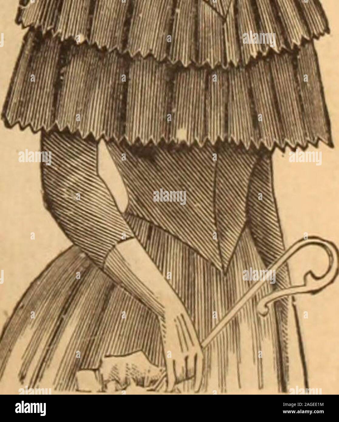 . Illustrata nel catalogo di moda : estate 1890. 855. Ilandeome cape, embroideredyoke, accordeon intrecciati, tan, marrone, blu e nero $3,75 256. Elegante cashmere jersey,anteriore e posteriore withmohair rifilate e soutache treccia, $2,75, 3,25 zouave importare!sev, granato, navy,marrone nero :§2.9S, 3.5ft 258. Nuovo stile panno ladies cape,giogo intrecciato, rifinito con 2 righe,stesso materiale, tan, navy, verde,grav, nero , $5.75 850. Stesso, senza treccia 4,75 BLOOMING-DALE FRATELLI LISTINO PREZZI ESTATE 1890 Foto Stock