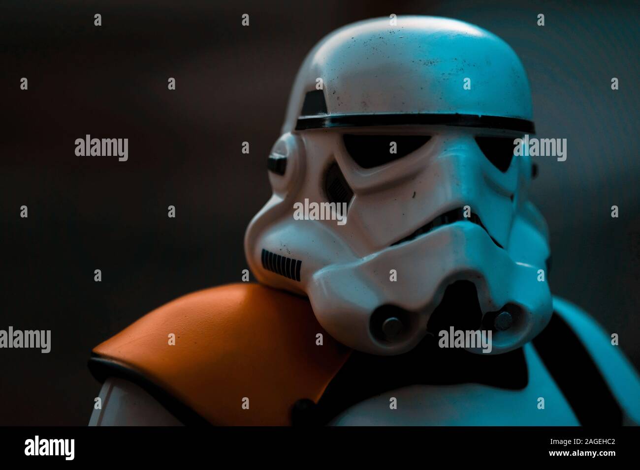 Ritratto di Stormtrooper Foto Stock