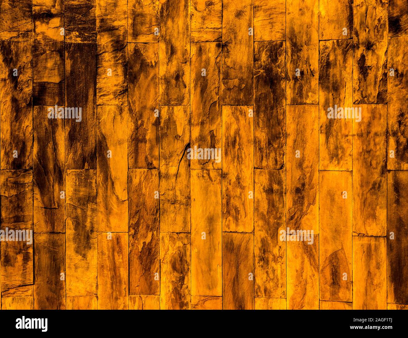 Nero e oro pietra texture di sfondo, configurazione astratta Foto Stock