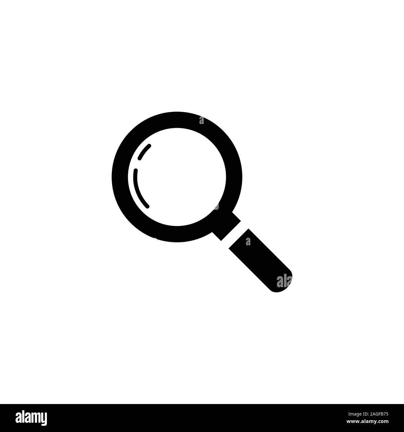 Ingrandisci icona vettoriale EPS. 10 Illustrazione Vettoriale