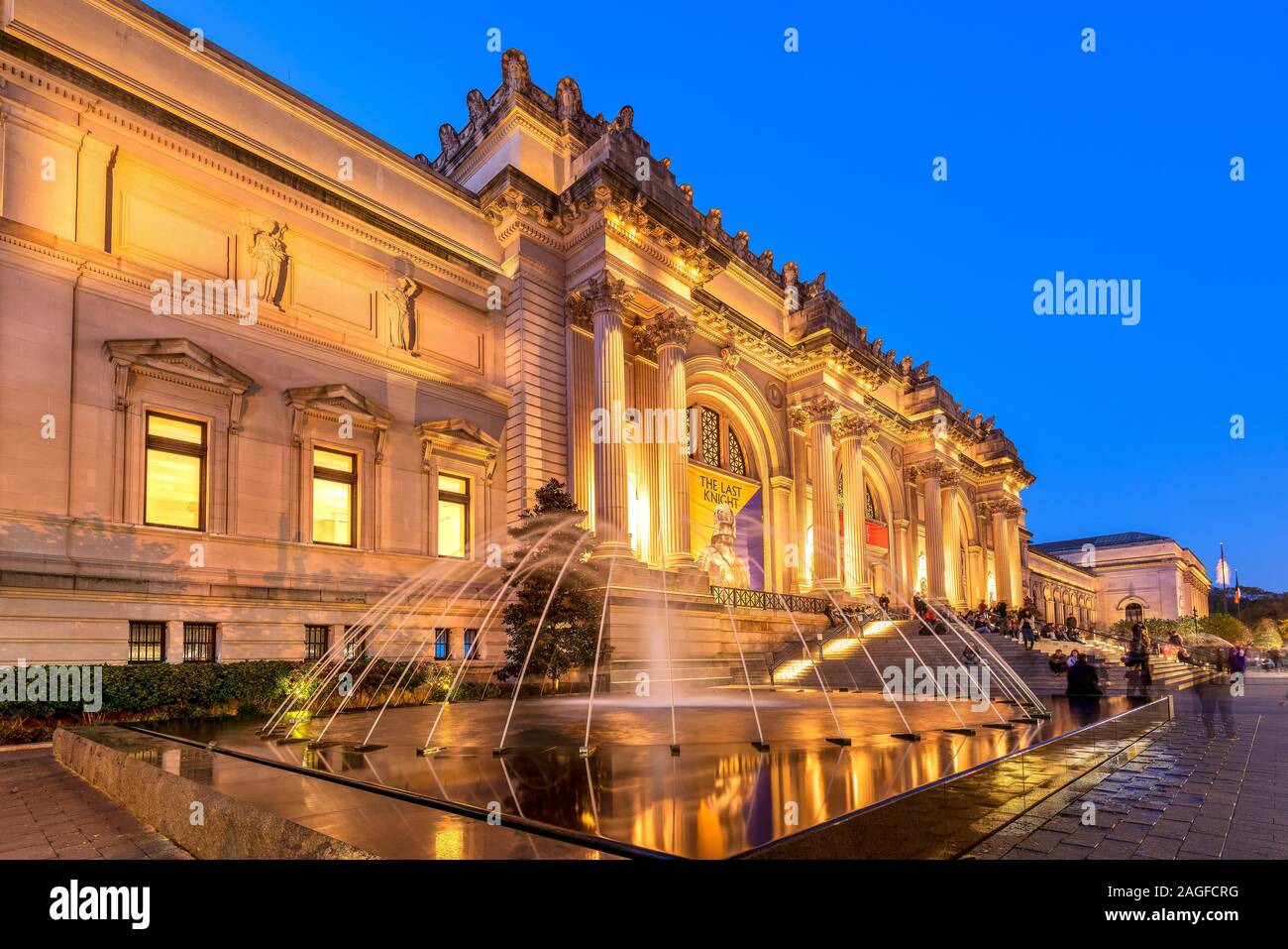 Metropolitan Museum of Art, Manhattan, New York, Stati Uniti d'America Foto Stock