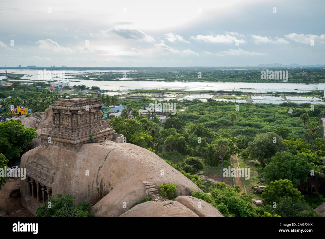 Olakkannesvara hinduistic indiano tempio in India del Sud Foto Stock