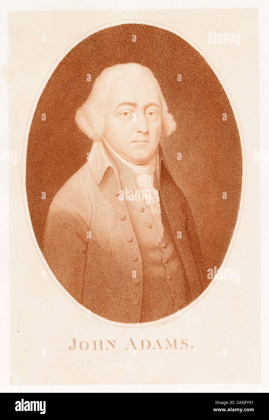 EM2105; John Adams. Foto Stock