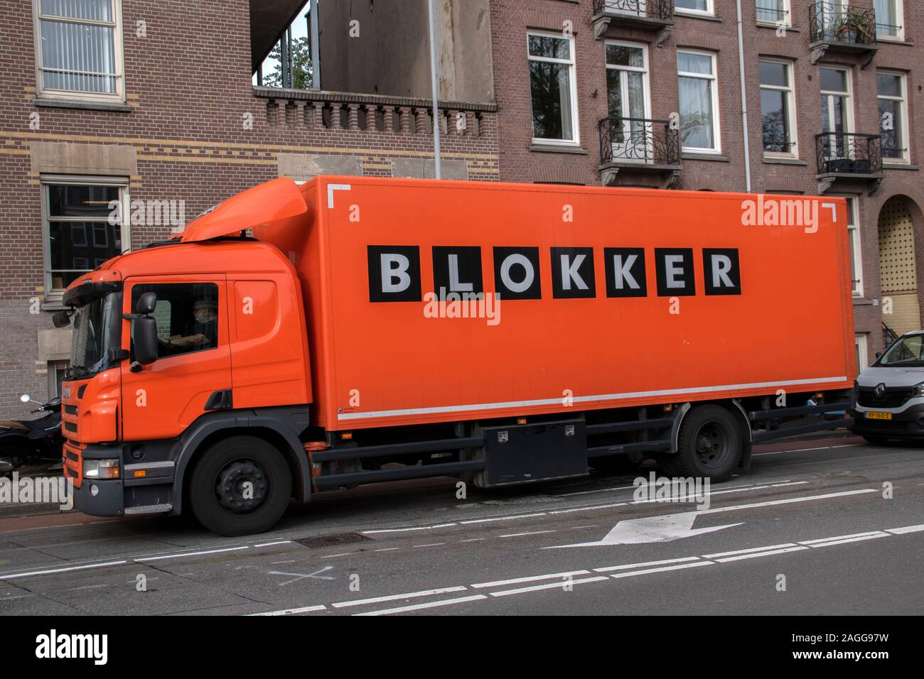 Blokker Carrello a Amsterdam Paesi Bassi 2019 Foto Stock