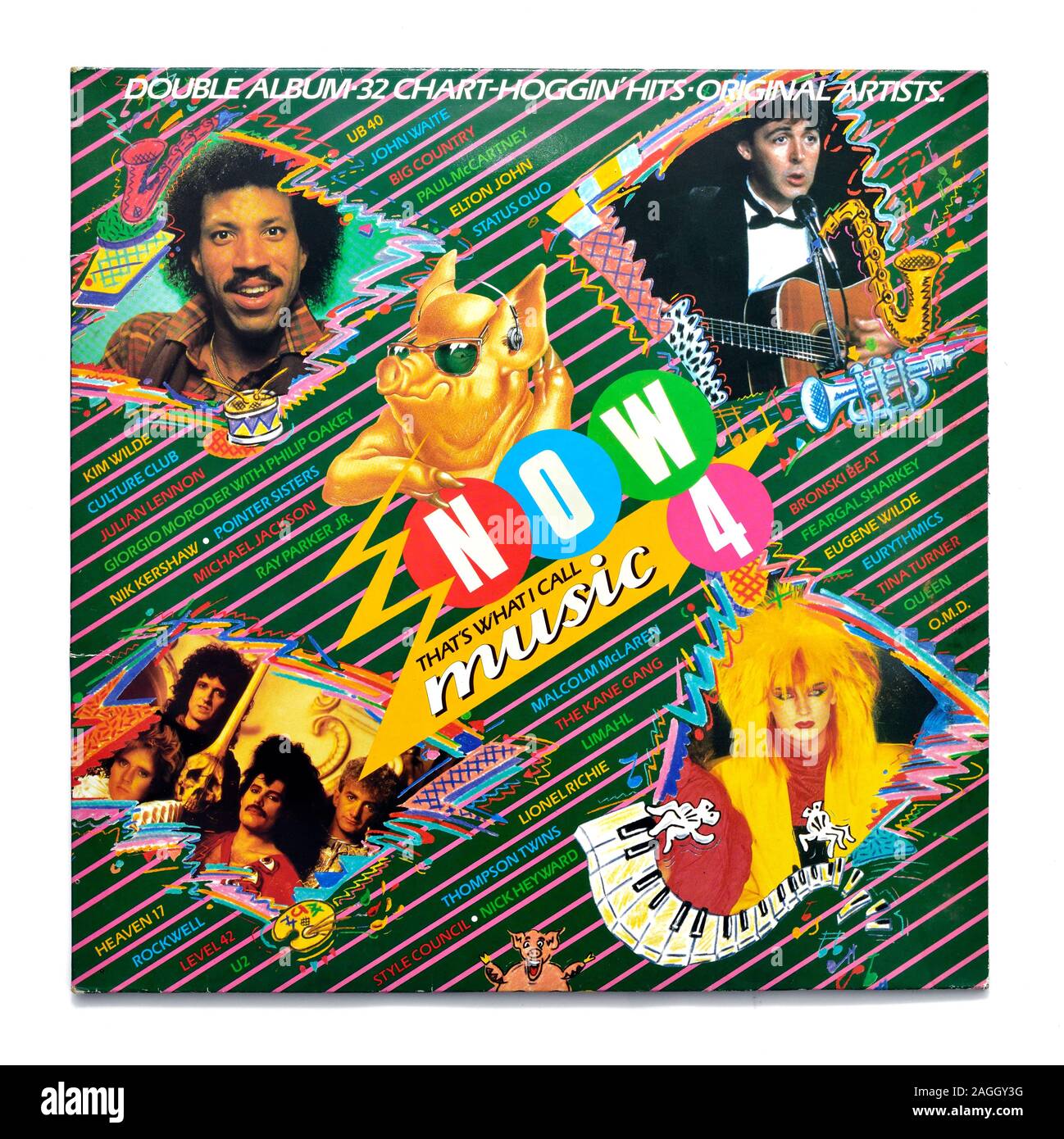 Ora questo è ciò che io chiamo musica 4 copertina album Foto Stock
