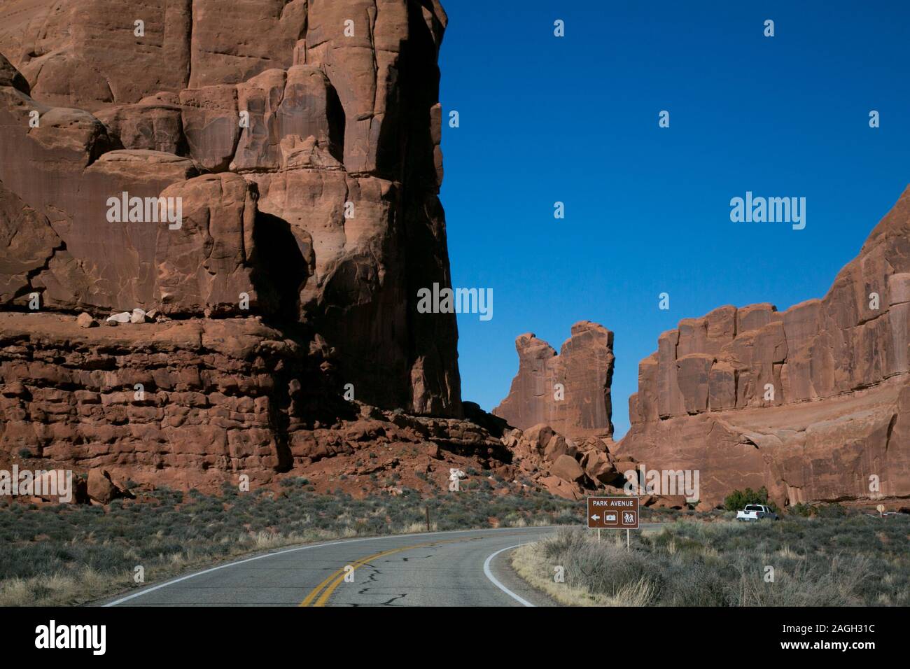 Parco Nazionale di Arches, Utah Foto Stock