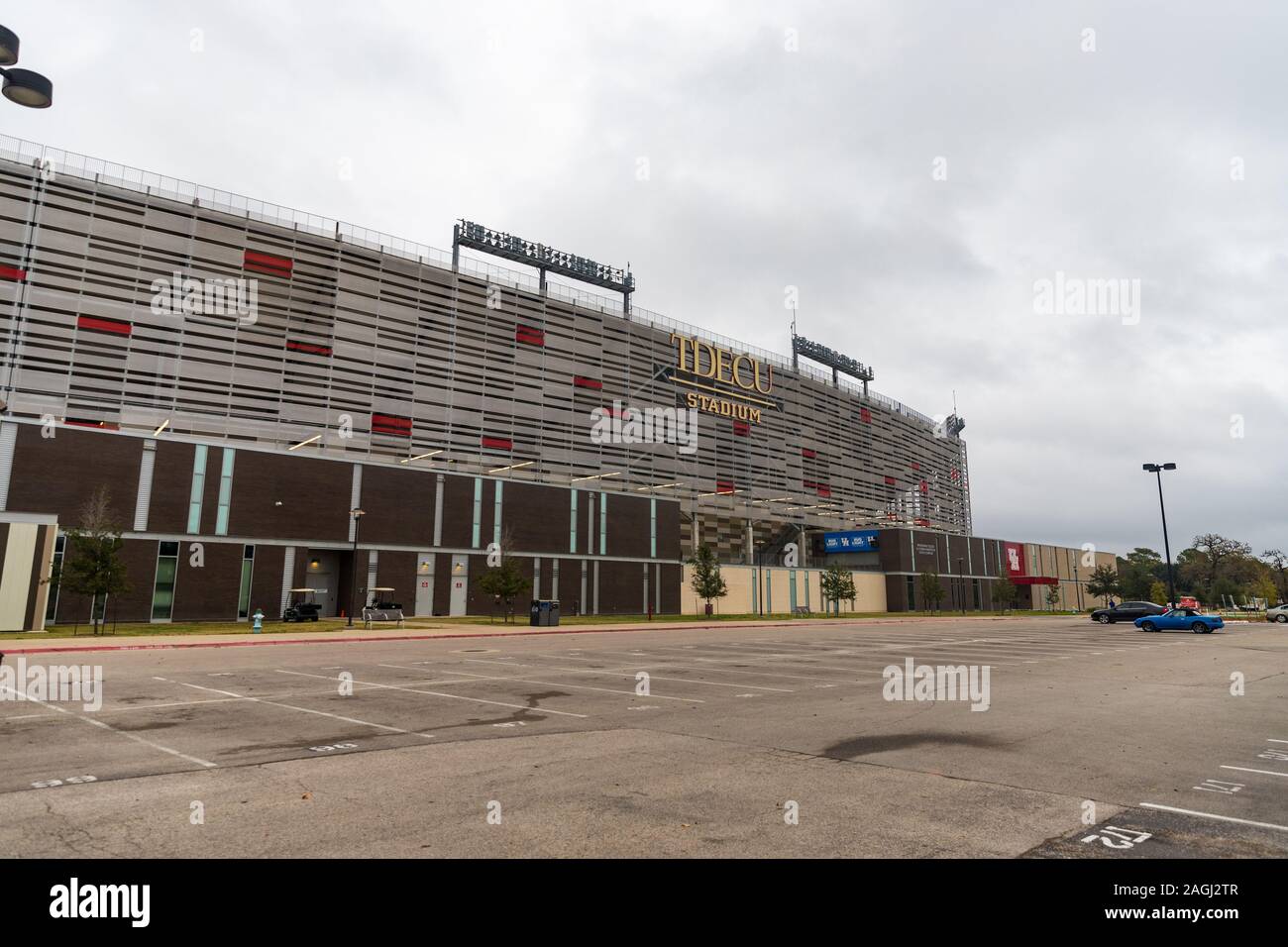 Houston, Texas / STATI UNITI D'America - 30 novembre 2019 - TDECU Stadium nel campus della University of Houston Foto Stock