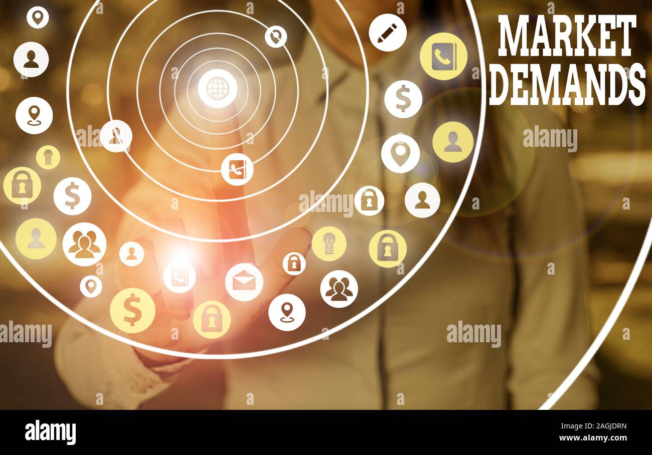 Segno di testo mostra mercato Deanalysisds. Business photo testo Raccogliere fatti circa le situazioni che influiscono sul marketplace Foto Stock