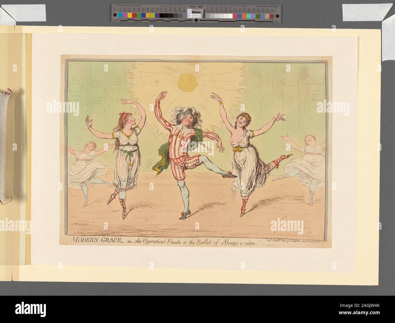 "Questo file non ha descrizione e può essere privo di altre informazioni. Si prega di fornire una descrizione significativa di questo file.; moderno grazia, o operatical finale per il balletto di Alonzo e Cora Foto Stock