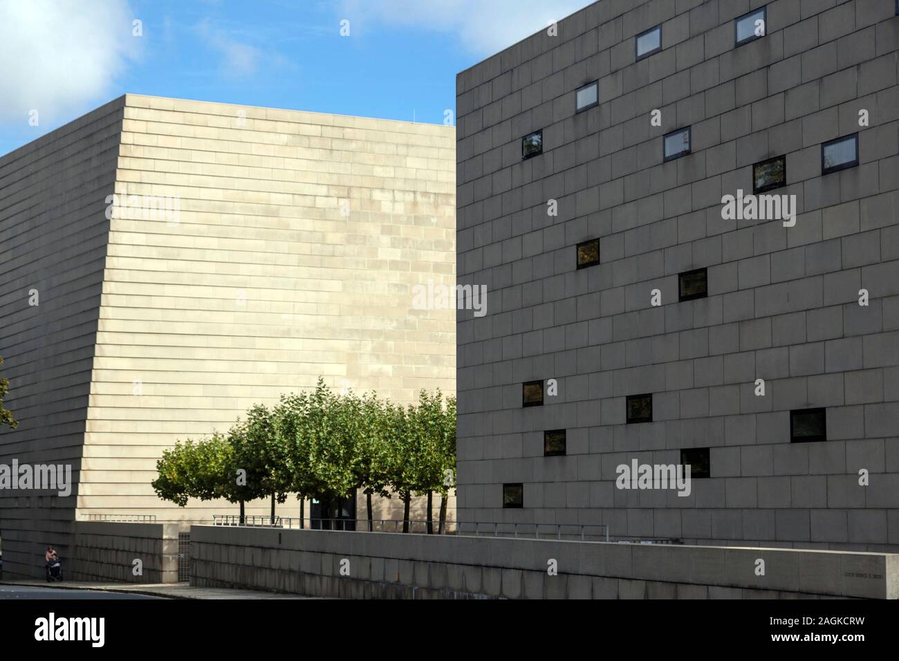 Nuova sinagoga della comunità ebraica di Dresda Foto Stock