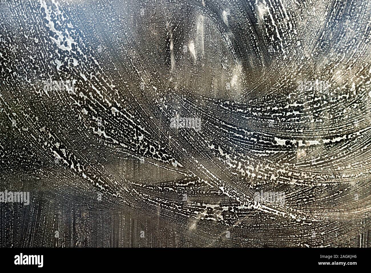 Il vetro sporco texture Foto Stock