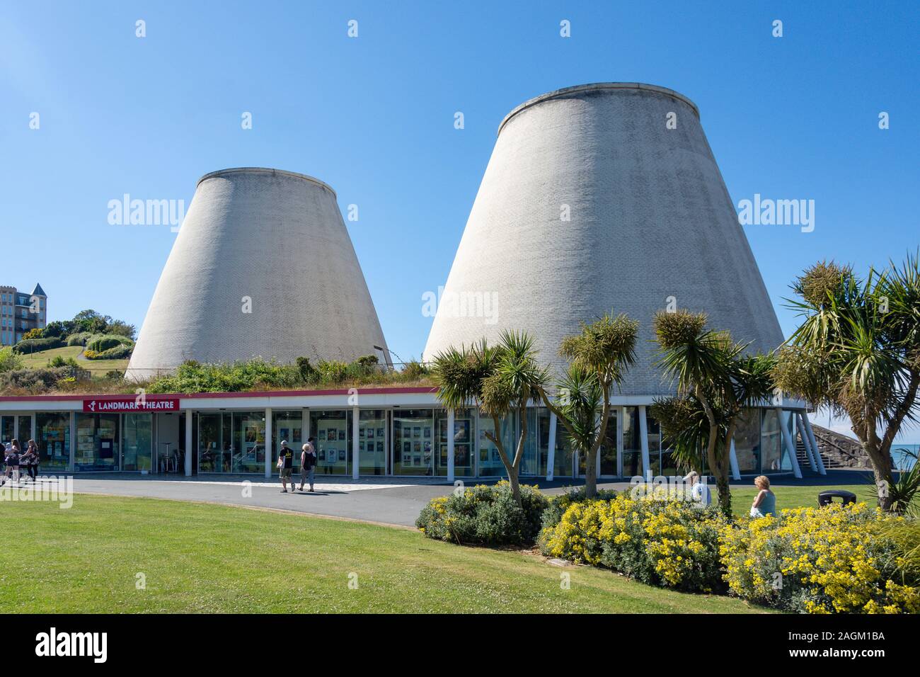 Landmark Theater, Promenade, Ilfracombe, Devon, Inghilterra, Regno Unito Foto Stock