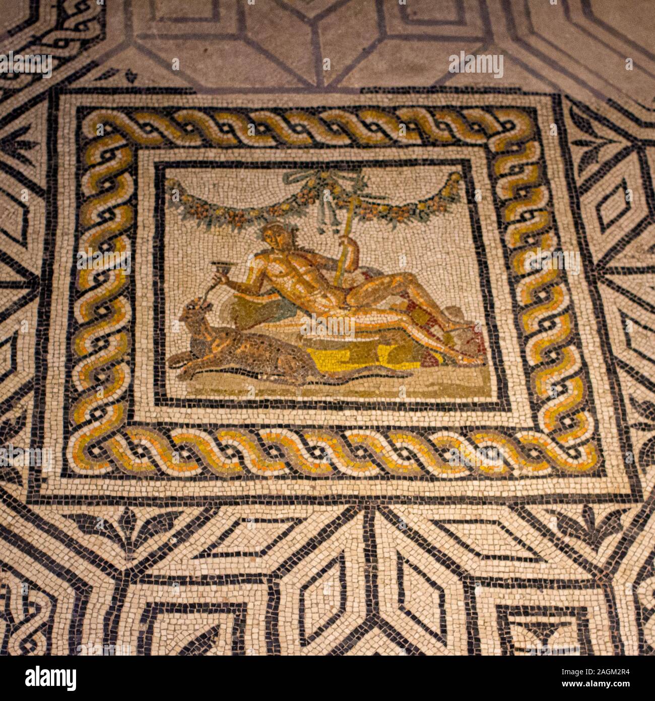 Mosaico storico Foto Stock