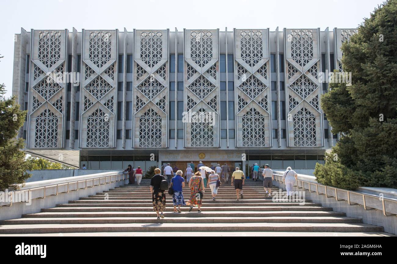 Museo Statale di Storia tashkent uzbekistan Foto Stock