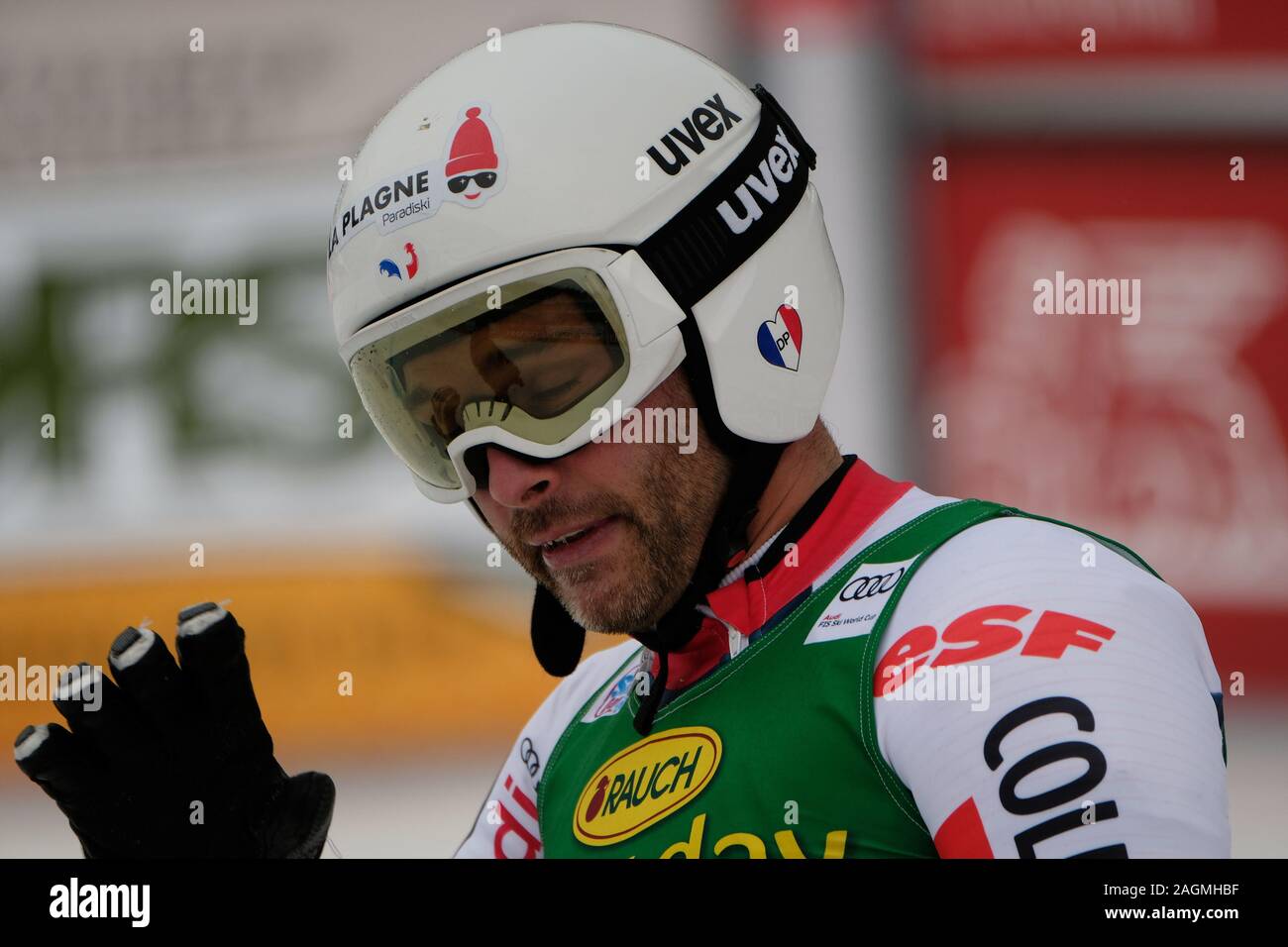 La Val Gardena, Italia, 20 dic. 2019, brice roger (fra) durante la Coppa del Mondo di sci FIS 2019 - Super G maschile - Sci - Credit: LPS/Roberto Tommasini/Alamy Live News Foto Stock