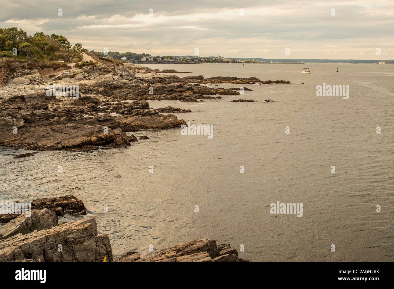 Costa del Maine, Portland, Maine regione Foto Stock