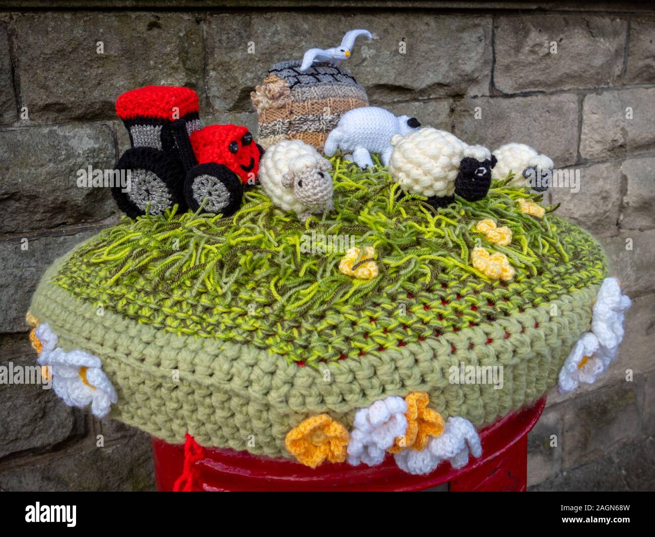 Bomba di filato in Yorkshire Dales Foto Stock
