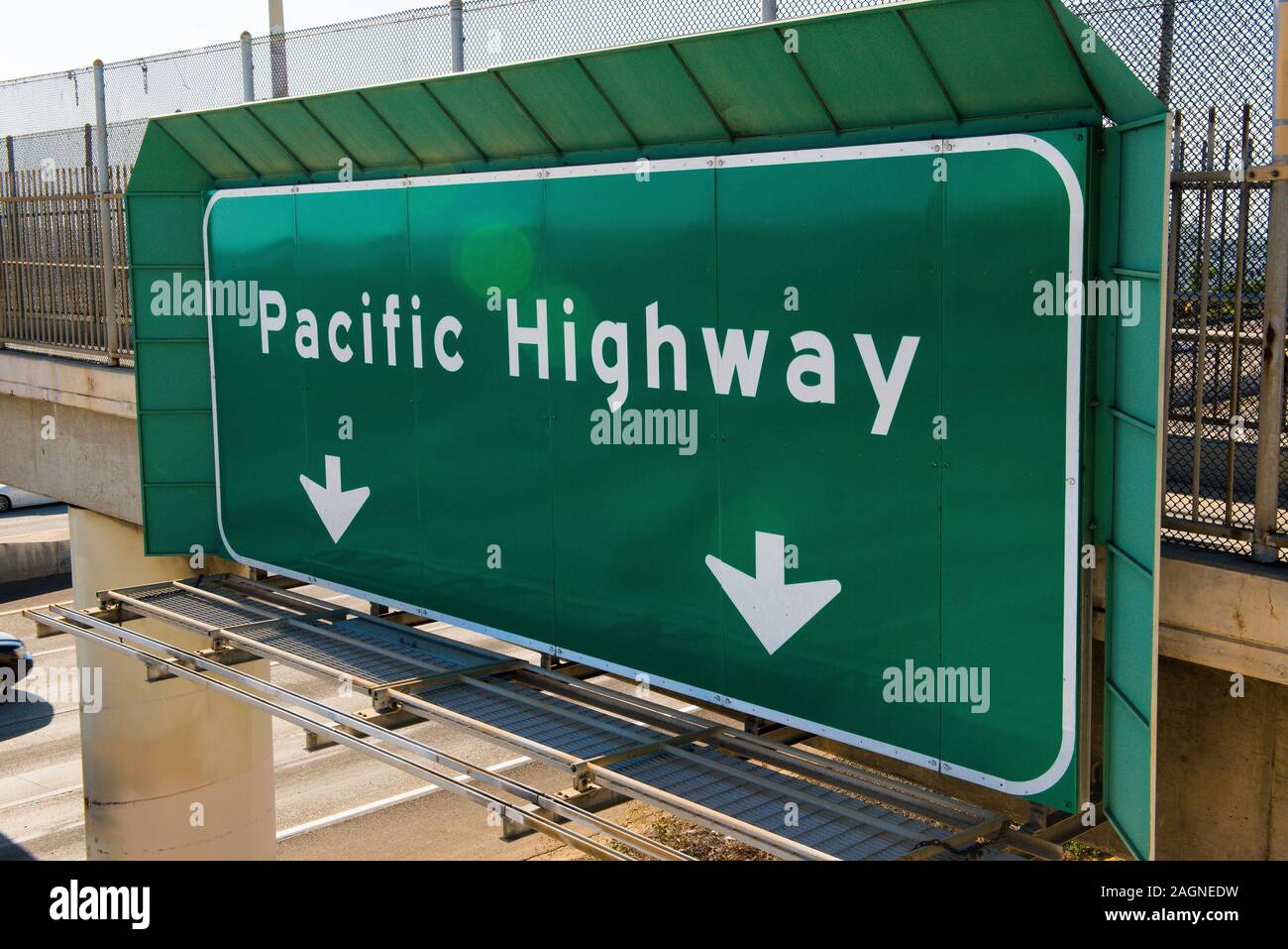 Pacific Highway Foto Stock