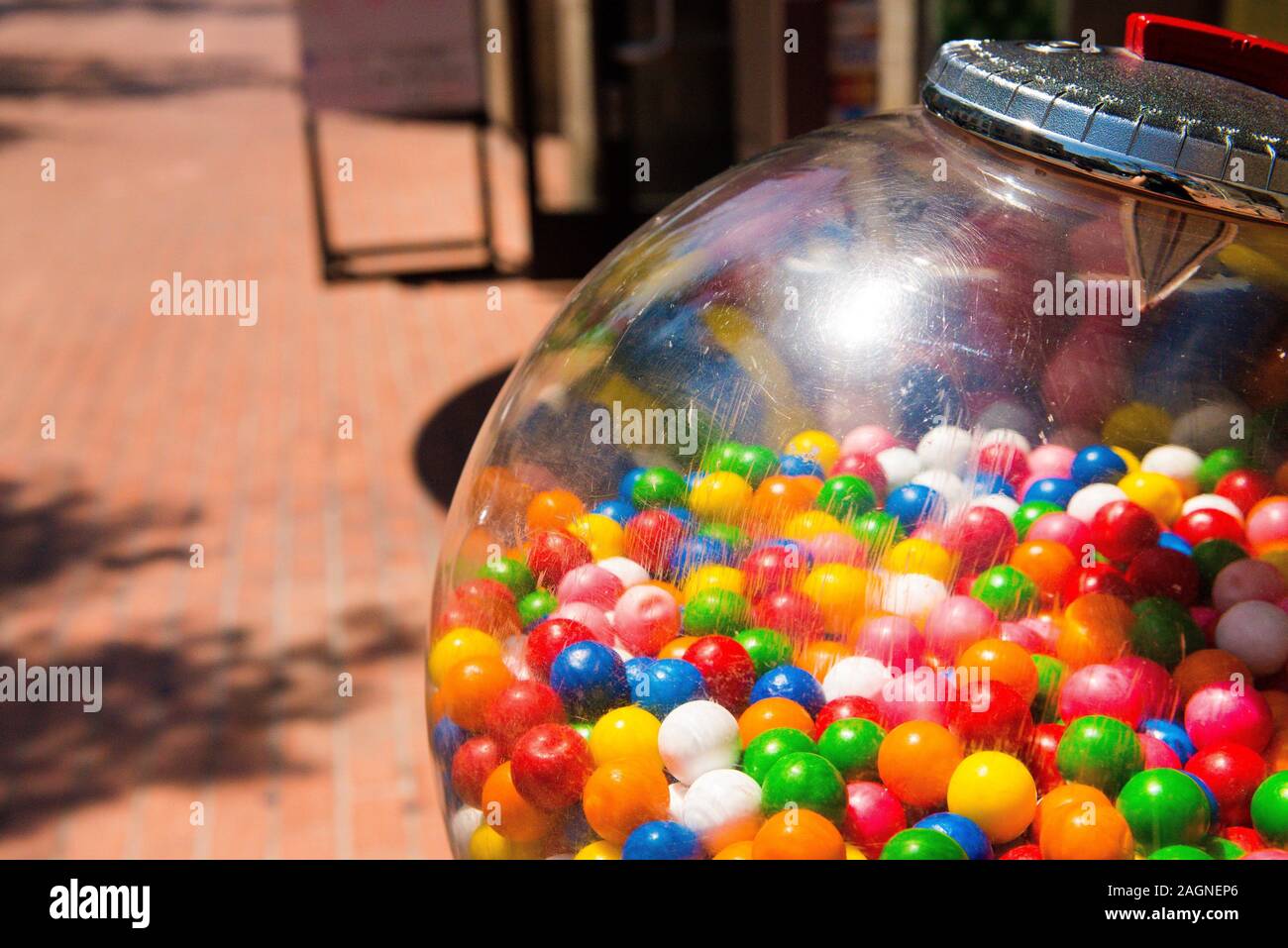 Palla gumball Foto Stock