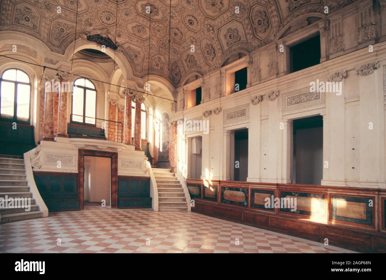 L'Italia, Marche, Pesaro, Vecchia Sinagoga Sefardita Foto Stock