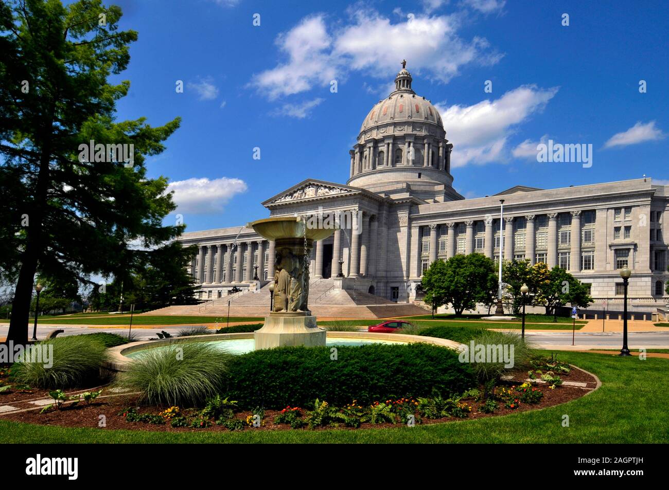 State Capitol Jefferson City Missouri Foto Stock