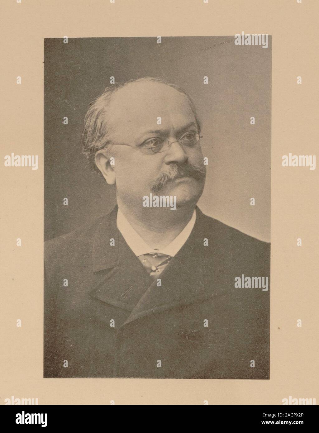 Ritratto del compositore Charles Lecocq (1832-1918). Museo: Collezione privata. Autore: anonimo. Foto Stock