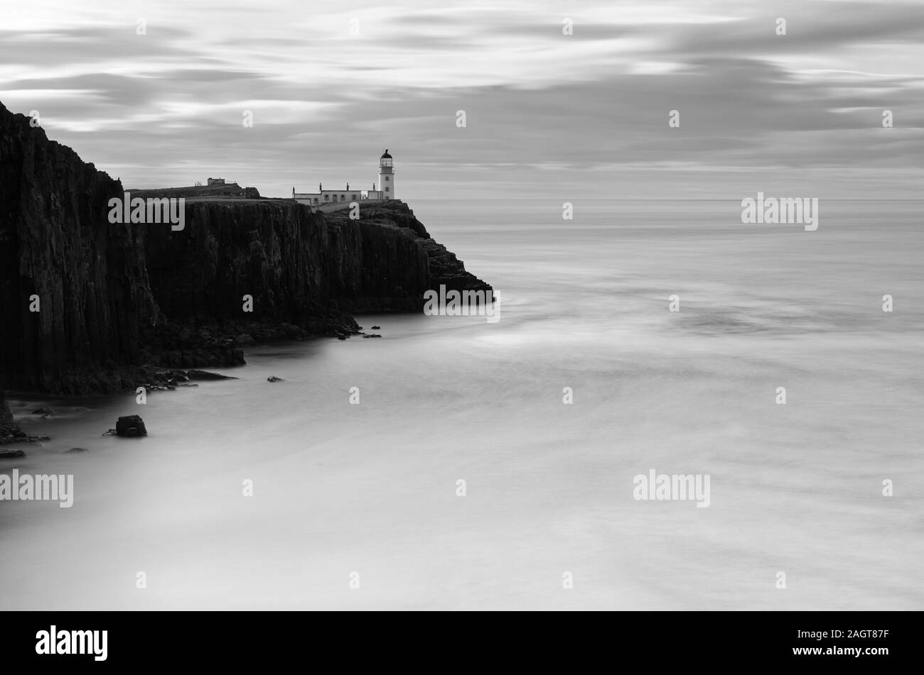 Fotografia Di © Jamie Callister. Faro di Neist Point, Isola di Skye, Scozia nord-occidentale, Regno Unito, 26th di novembre 2019. Foto Stock
