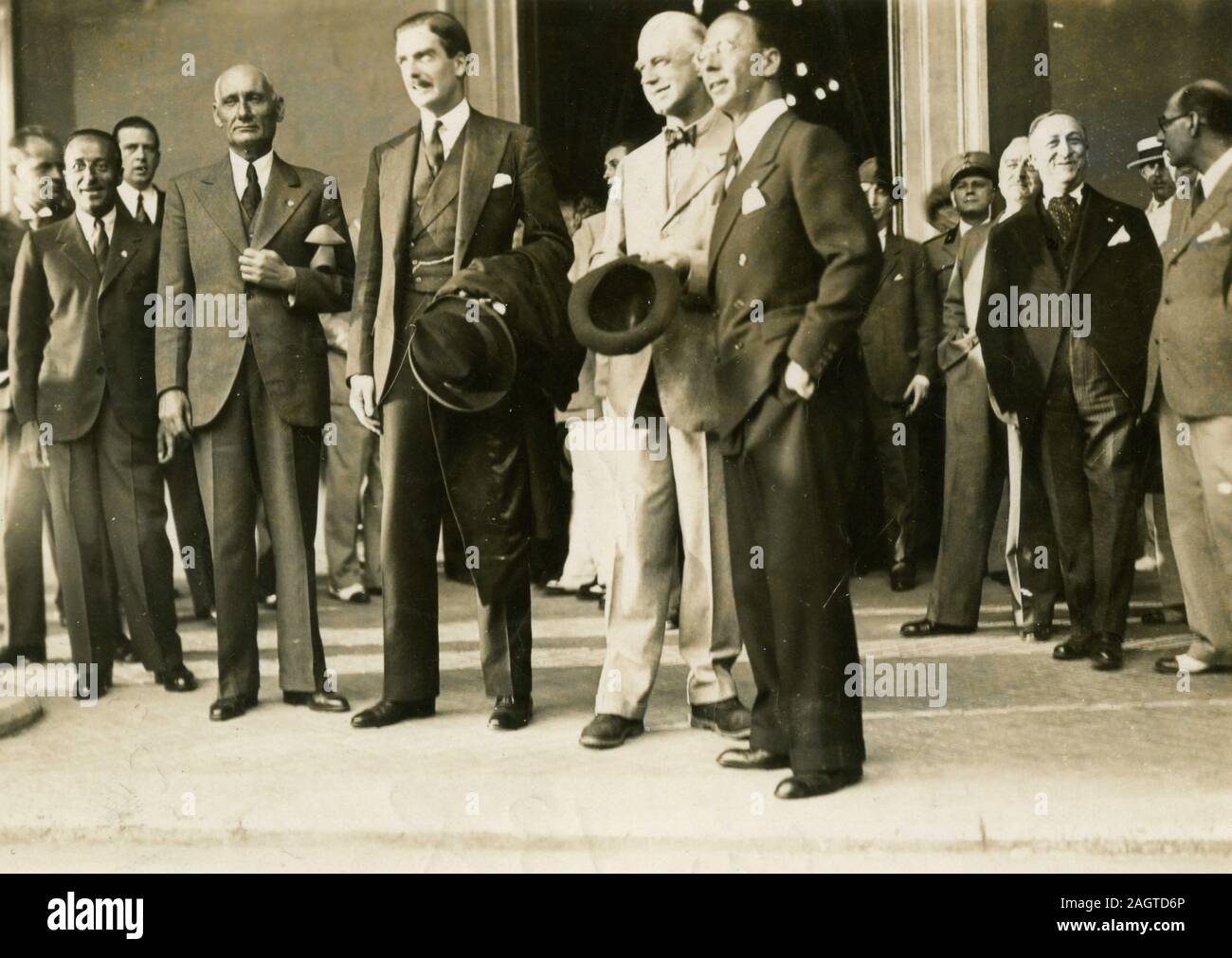Il Ministro degli esteri britannico Anthony Eden, 1960s Foto Stock