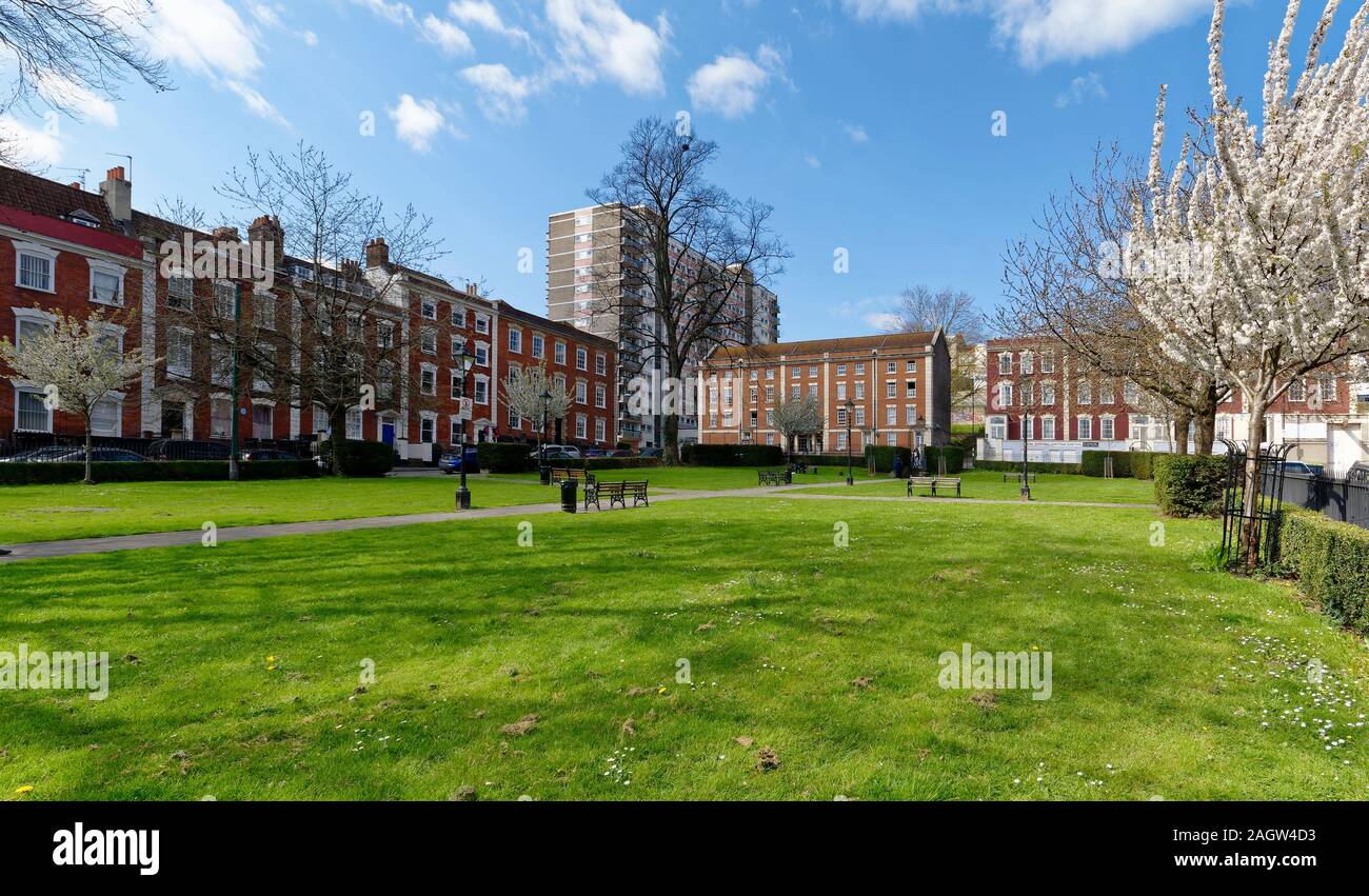 King Square, Jamaica Street, Stokes Croft, Bristol Foto Stock