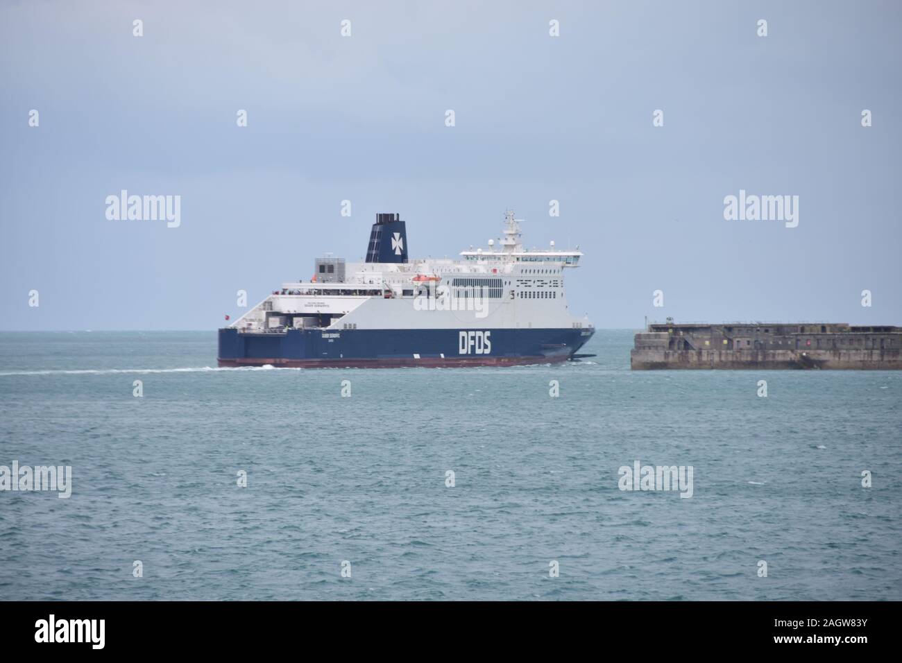 Traghetto Dover Seaways Dover Agosto 2017 Foto Stock