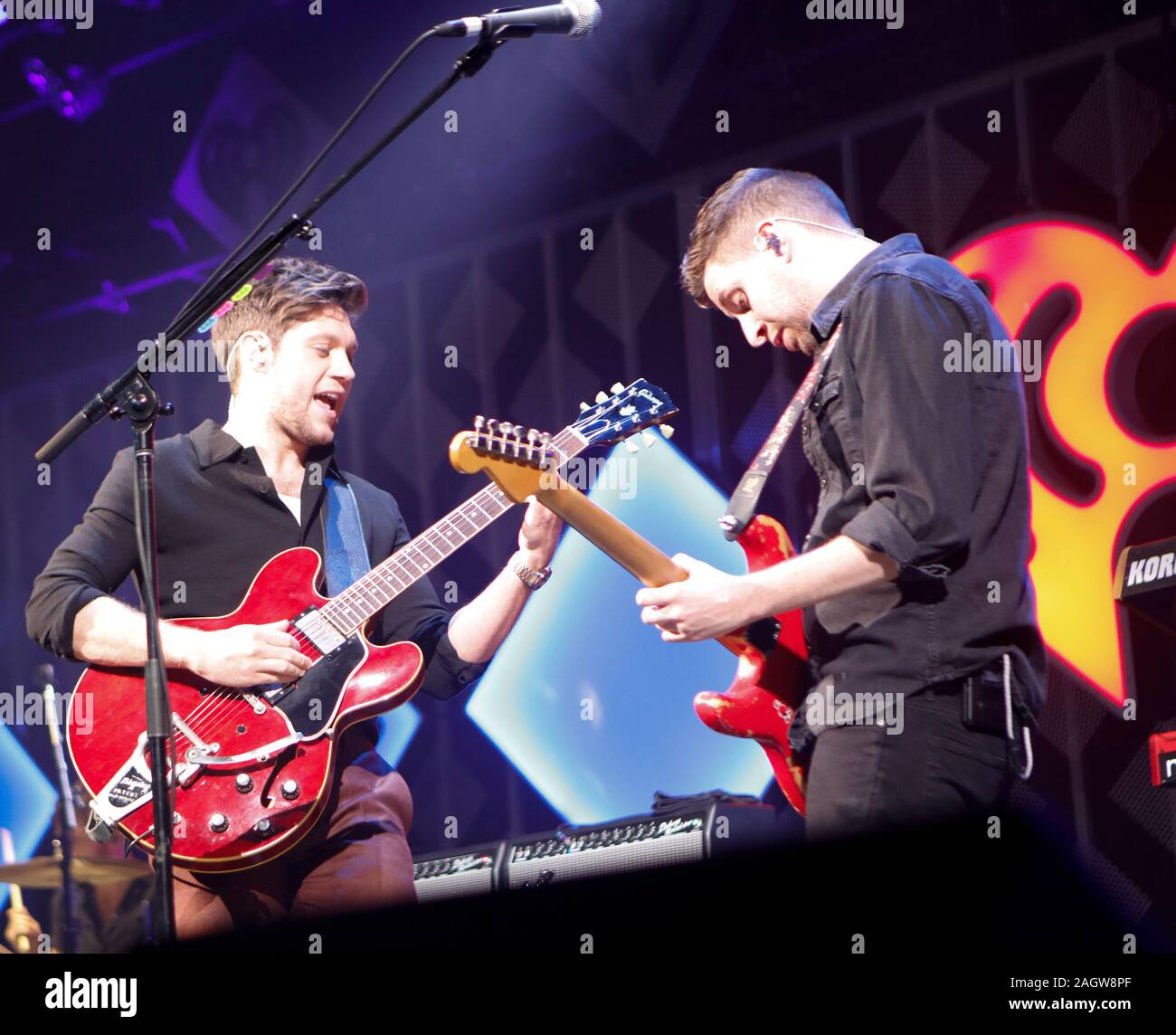 Niall Horan esegue a 99,5 Jingle palla in Washington, DC, Dicembre 16th, 2019 Foto Stock