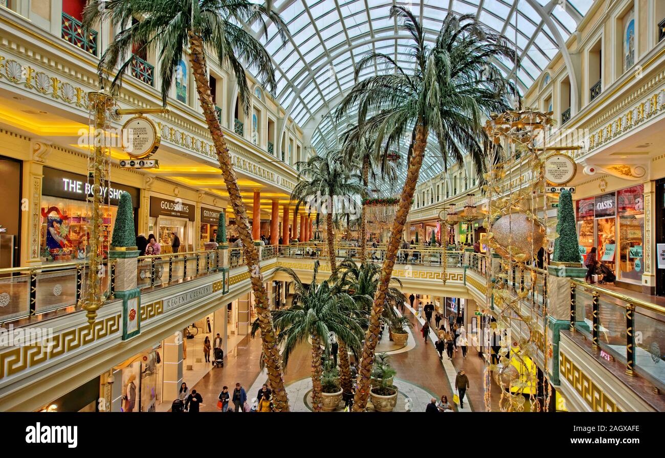 Il Trafford Centre a Dumplington, Greater Manchester, Inghilterra. Foto Stock