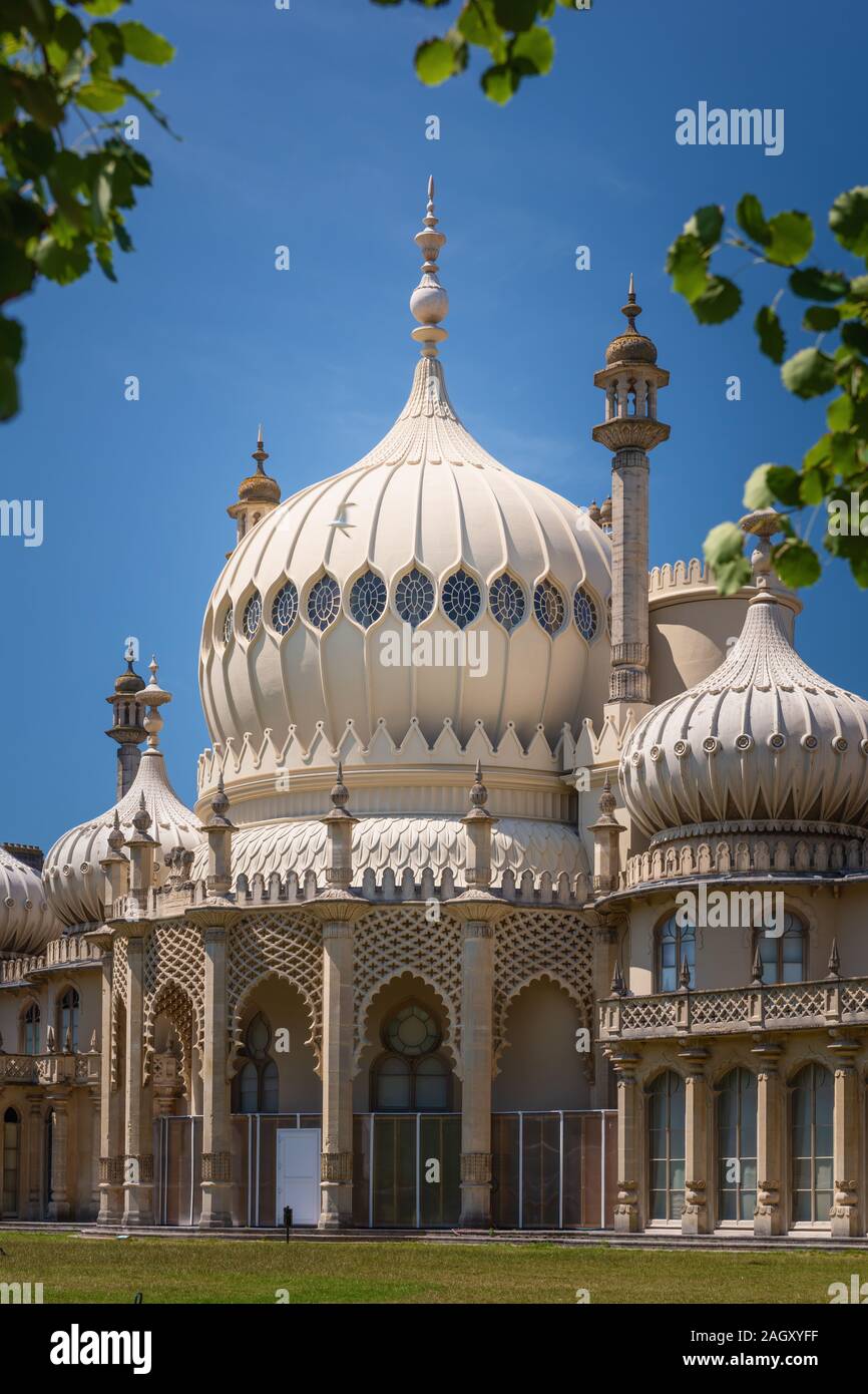 Il Royal Pavilion, Brighton, Regno Unito Foto Stock