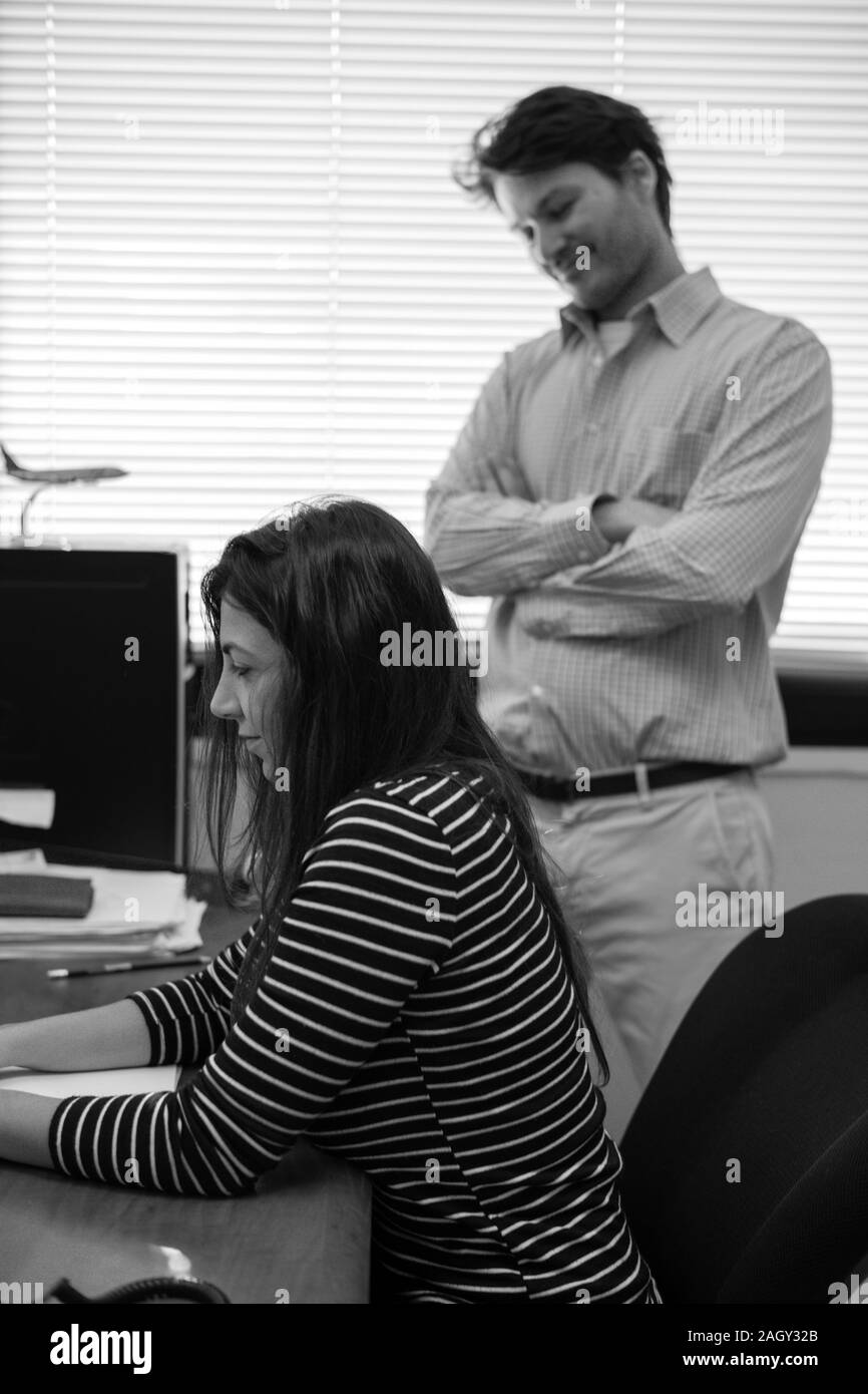Ambiente Office Foto Stock