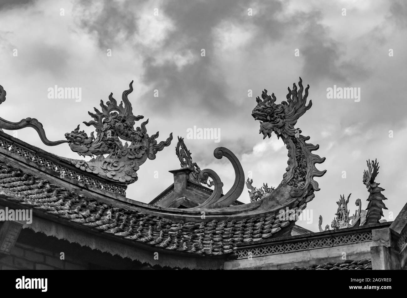 Thuyen vien truc Lam in Can Tho Foto Stock