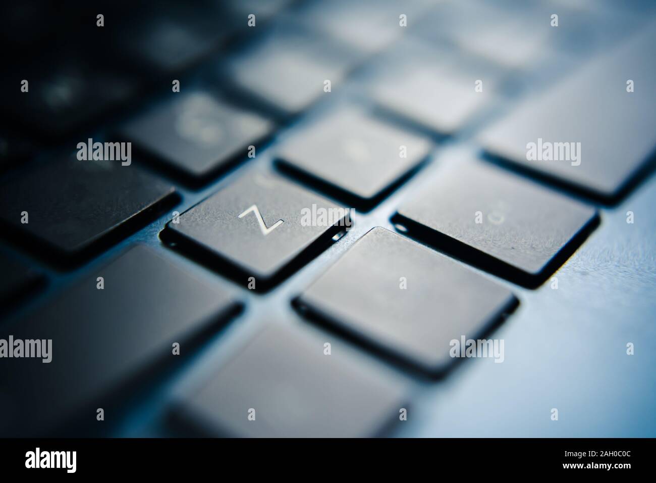 Lettera Z sulla tastiera Foto Stock