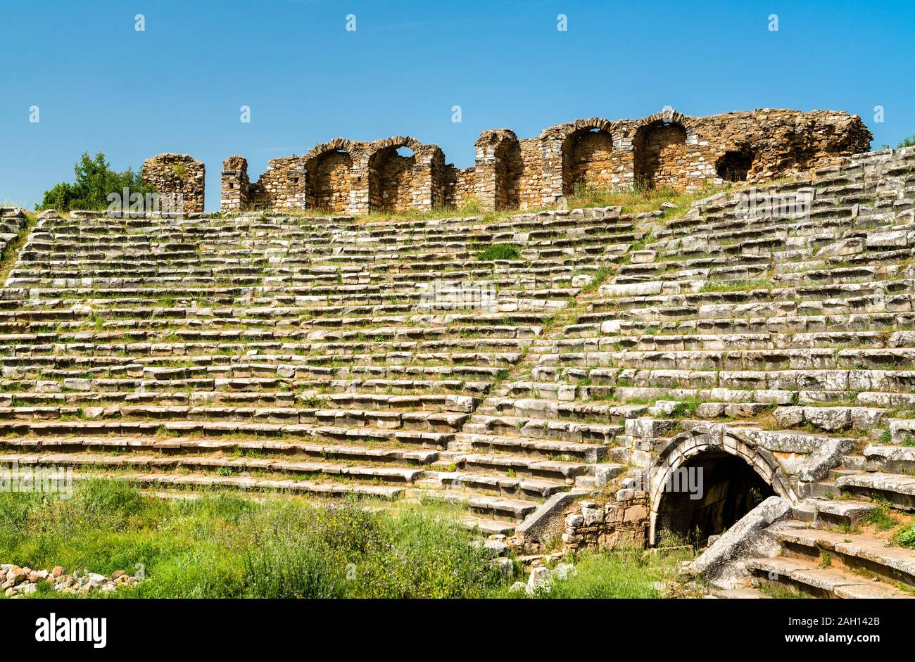 Stadio di Aphrodisias in Turchia Foto Stock