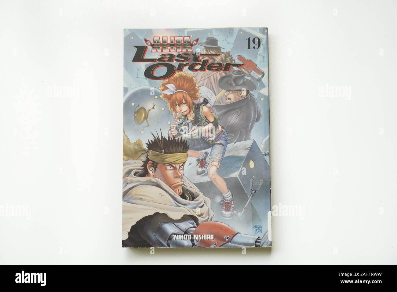 Manga giapponese tradotto in inglese Foto Stock