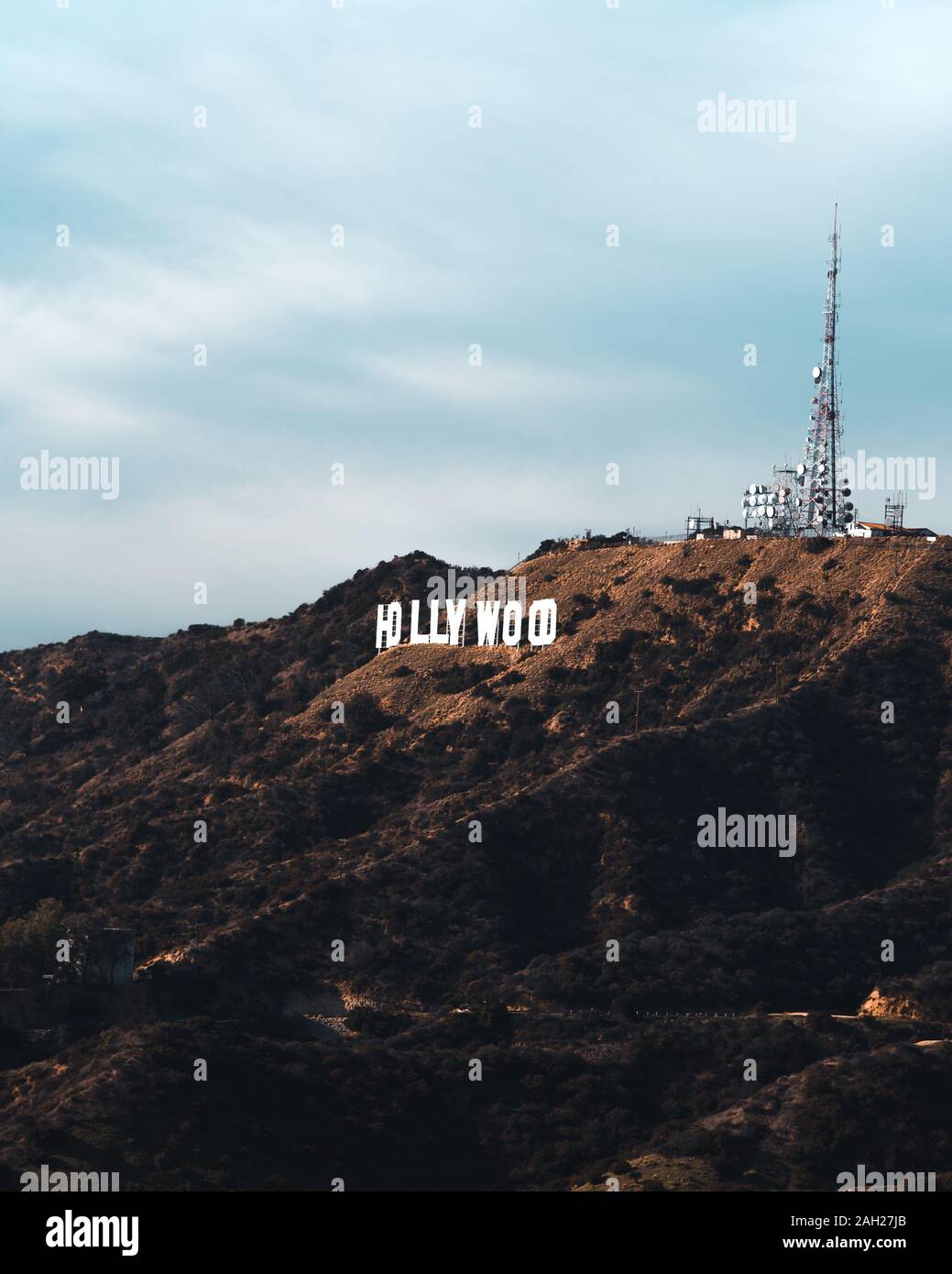 Hollywood Sign in California Foto Stock