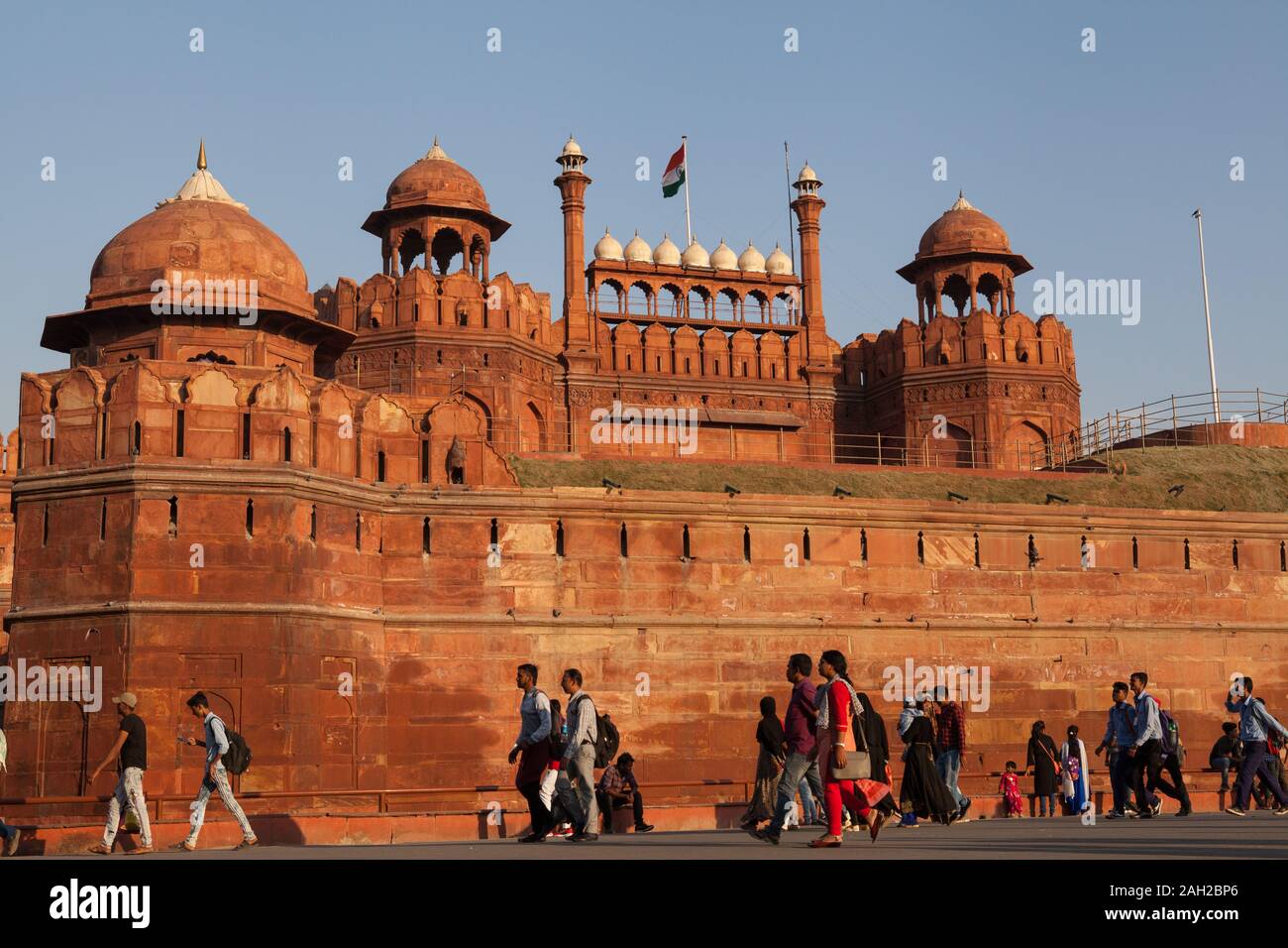 Il Forte Rosso a Nuova Delhi, India Foto Stock