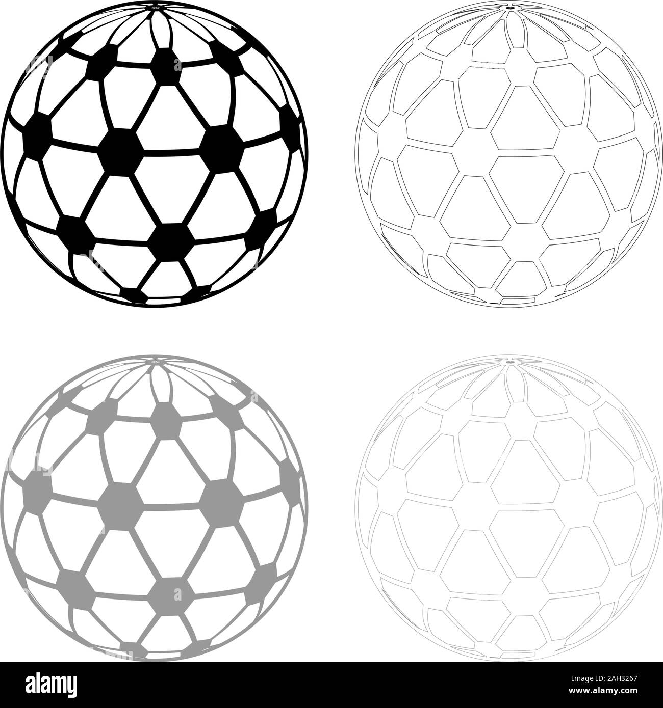 Mondo Globale concetto con i punti della rete di connessione business idea sfera senso icona set di contorno nero colore grigio illustrazione vettoriale stile piatto Illustrazione Vettoriale