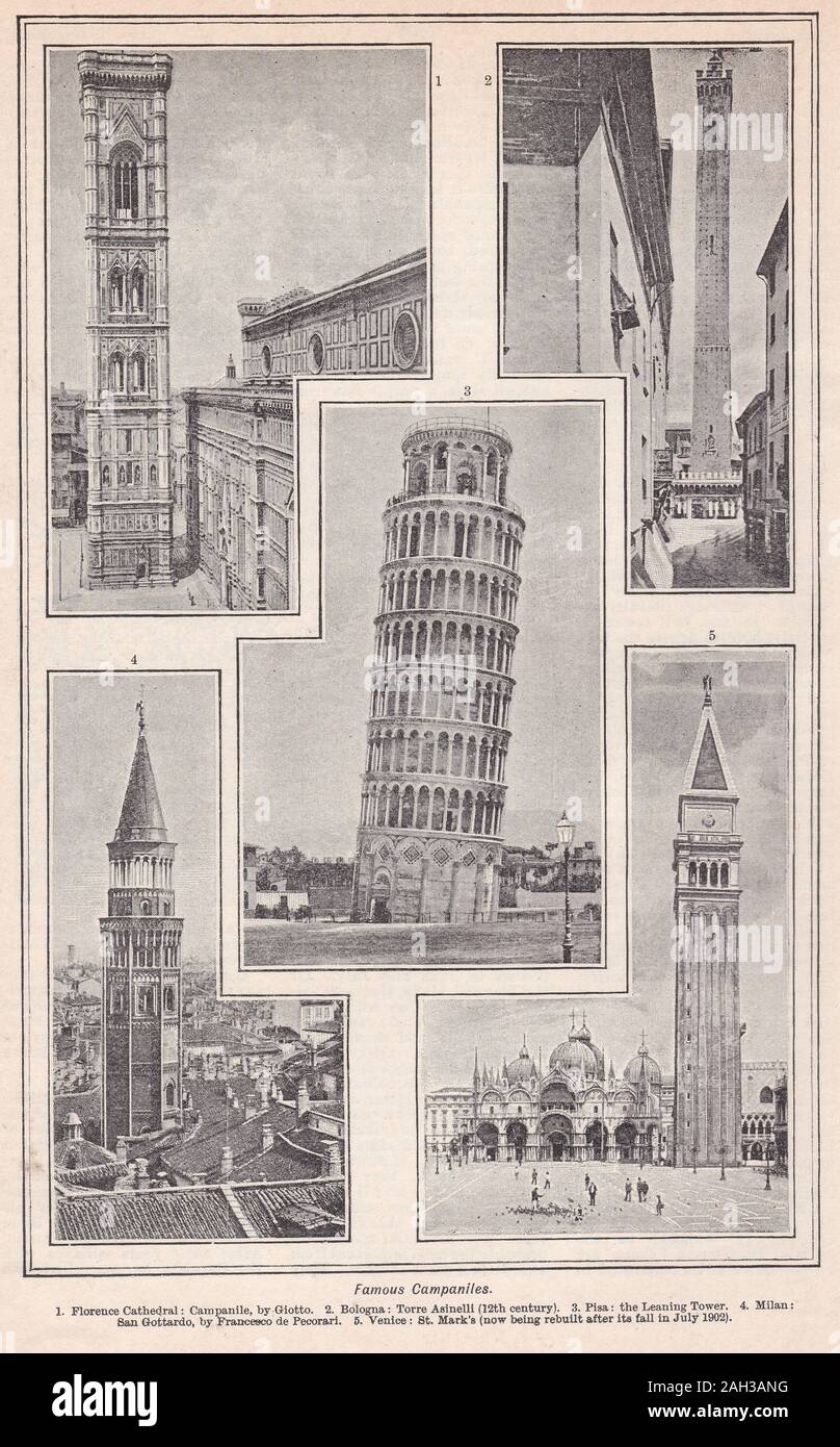 Foto vintage in bianco e nero di Famosi Campani Foto Stock