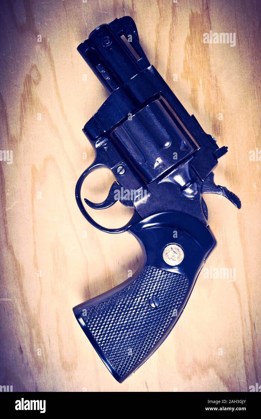 Colt Python revolver Foto Stock