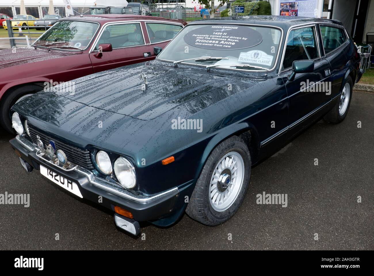 Tre quarti di vista frontale di un Middlebridge Scimitar GTE, posseduto e guidato da Sua Altezza Reale la Principessa Anna. Princess Anne, uno proprietario dal nuovo! Foto Stock